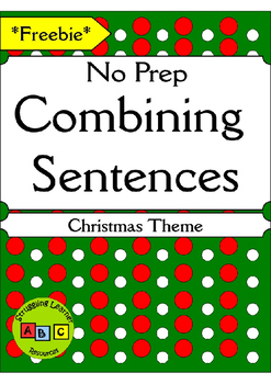 Preview of *FREEBIE* - Combining Sentences