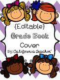 {FREEBIE} Editable Personalized Grade Book Cover