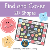 *FREEBIE!* Find and Cover - 2D Shapes Game