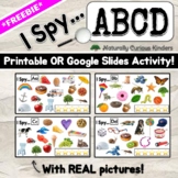 *FREEBIE* I Spy...ABCD with Real Pictures Google Slides Pr