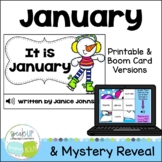 January Winter Reader | Print & Digital Boom Card Mystery 