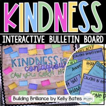 Preview of Kindness is Contagious Interactive Bulletin Board