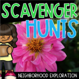 (FREEBIE) Neighborhood Scavenger Hunts (Distance Learning)