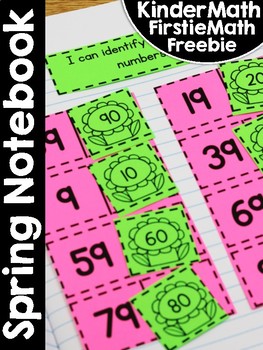 Preview of *FREEBIE* Primary Themed K-1 Spring Interactive Notebook