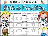 {FREEBIE} Roll a Fraction Activity Packet