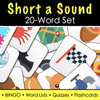 Preview of FREE Short a Vowel Sound Words - Vocabulary Lists, Tests, BINGO, and Flashcards!