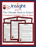 The Ultimate Back to School Checklist, Tips, & Ideas for Teachers
