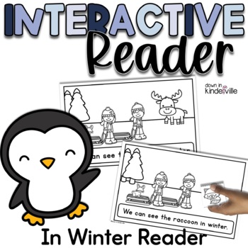 Preview of *FREEBIE* Winter Emergent Reader Book: In Winter