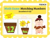 (FRENCH) Math Game: Matching Numbers (0-12)