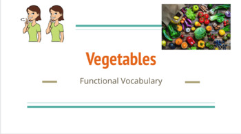 Preview of (FRUIT) Functional Vocabulary Google Presentation 
