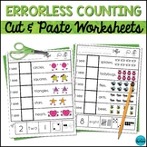 Errorless Learning Counting Cut and Paste Math Activities 