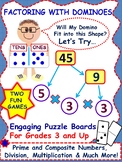 "Factor Puzzle Tree" Games Using Dominoes Are Motivating and Fun