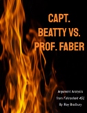 "Fahrenheit 451" - Faber vs. Beatty Argument Analysis PDF 