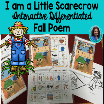 Fall Card-Making Kit! Poems, Pictures, Text, & Instant Scarecrow Character!