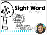 {Fall Fun!} Sight Word Sentences & Writing Prompts