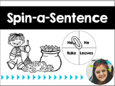 {Fall Fun!} Spin-a-Sentence