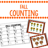 Fall Count the Room and Printable Worksheets