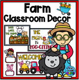 ⭐Farm Classroom Decor | Bulletin Board | Door Editable⭐