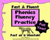 ~Fast and Fluent~ Phonics Fluency Sets for a Whole Year!