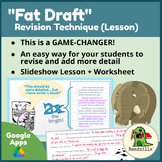 "Fat Draft" Revision Technique - Lesson & Worksheet