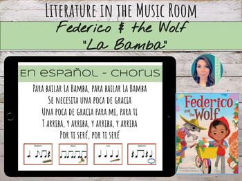 Preview of "Federico and the Wolf" Book and Percussive Ostinatos for La Bamba
