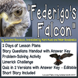 Federigo's Falcon: Reading Guide, Hands-on Activity, Limer