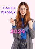 Teacher Planner, Teacher Binder, Undated Daily, Weekly Pla