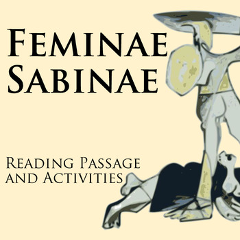 Preview of "Feminae Sabinae" Reading Passage and Activities