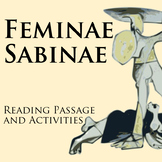 "Feminae Sabinae" Reading Passage and Activities