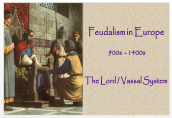 Preview of "Feudal Europe" - Article, Power Point, Activities, Assessments  (DL)
