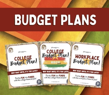 Preview of "Financing the Future" - Budget Plan BUNDLE!