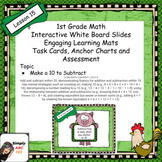  First Grade iReady Ⓡ Math Unit 2 Make a 10 to Subtract  &
