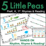 "Five Little Peas" Nursery Rhyme - Music Class Activities 