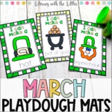 March Playdough Mats | Unicorn & St. Patrick's Day Fine Mo