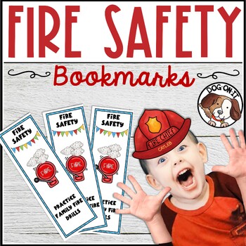 Preview of Fire Safety Week Bookmarks