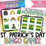 St. Patrick's Day Bingo Games | Class Party Activity | March Game
