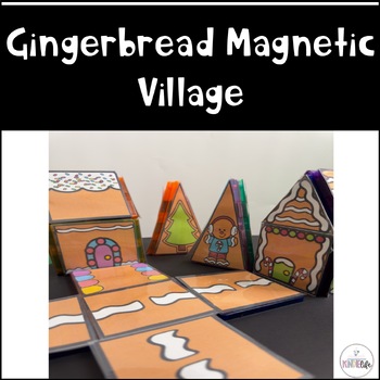 Preview of Gingerbread Village Magnetic Tile