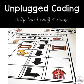 Preview of Unplugged Coding - Farm theme