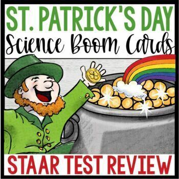 Preview of 5th Grade Science STAAR Review Test Prep Boom Cards