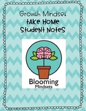 Growth Mindset Take Home Notes