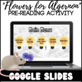 "Flowers for Algernon" Pre-Reading Activity | Webquest | G
