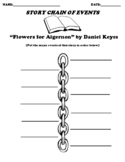 “Flowers for Algernon” by Daniel Keyes CHAIN OF EVENTS WORKSHEET