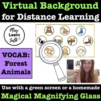 Preview of (Forest) Virtual Background for Green Screen/Zoom/Remote Learning