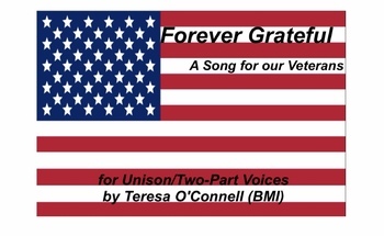 Preview of "Forever Grateful" for Two-Part Voices (Digital Sheet Music/Backing Track in Bb)
