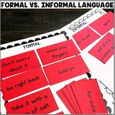 "Formal Vs. Informal Language" Center
