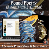 *Found / Blackout Poetry & Digital Found Poetry-High School Art & ELA