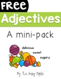 *Free* Adjectives Mini-pack Sorting Center Activity Worksh