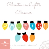 ***Free Palfish Christmas Lights Banner**