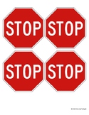 [FREE] Stop Sign Visual Cue for Kindergarten, Primary, ASD