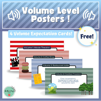 Preview of *Free* Volume Levels Posters